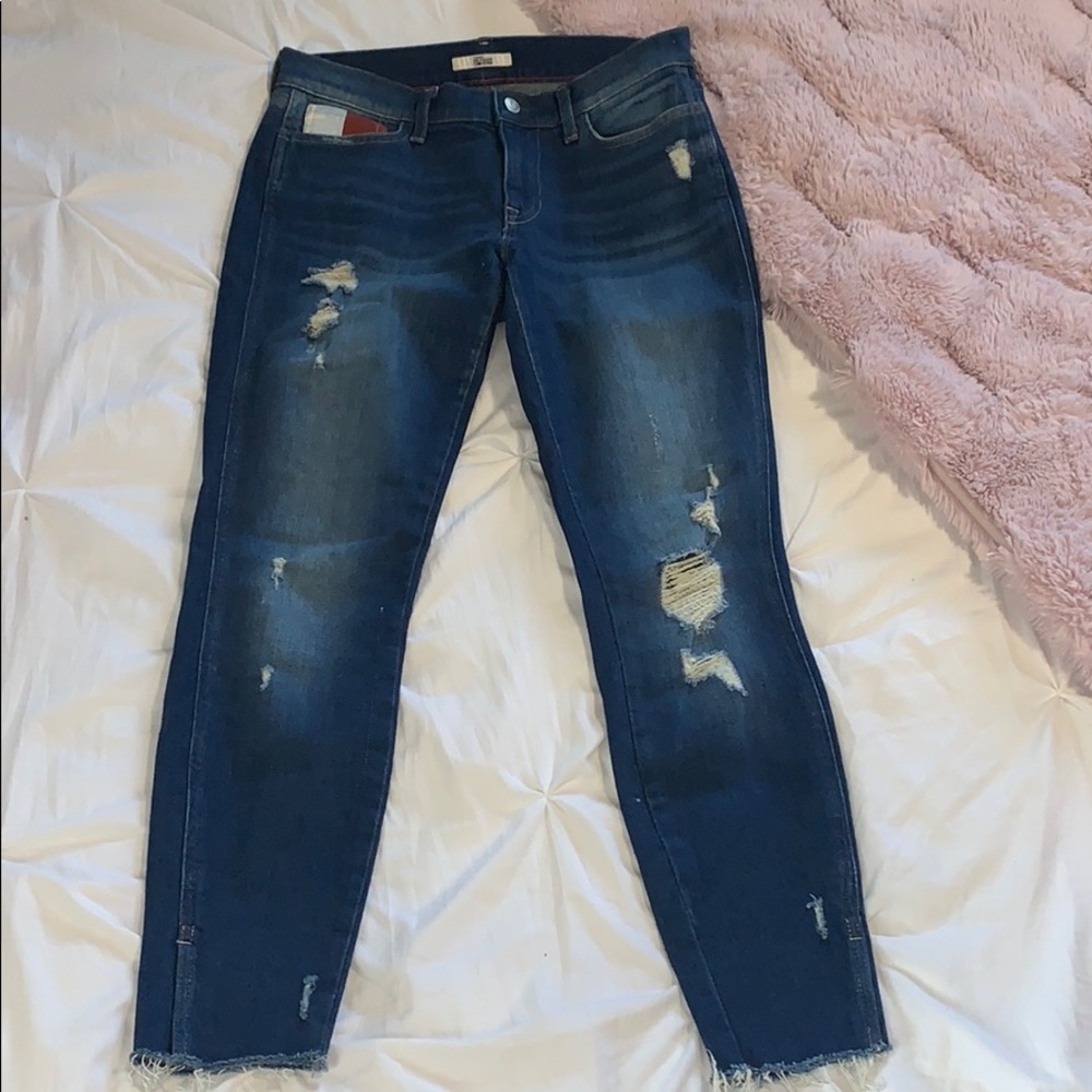Dark wash jeans